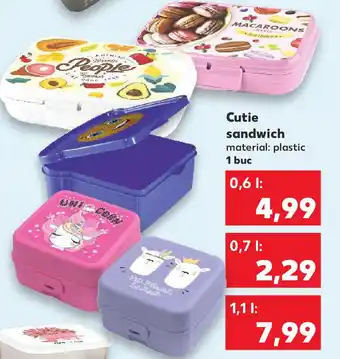 Kaufland Cutie sandwich Ofertă