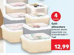 Kaufland Cutii alimentare Ofertă
