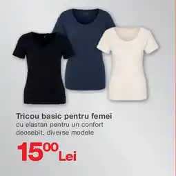 Kik Tricou basic pentru femei Ofertă
