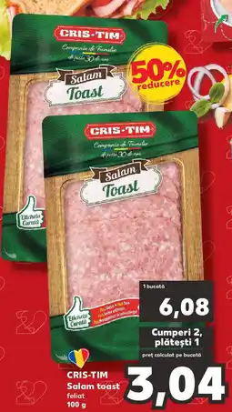 Kaufland CRIS-TIM Salam togst Ofertă