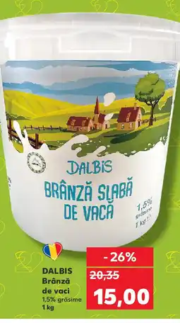 Kaufland DALBIS Brânză de vaci Ofertă