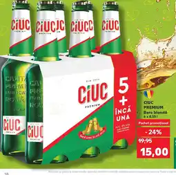 Kaufland CIUC Premium Bere blondă Ofertă