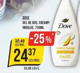 Mega Image DOVE Gel de duş, creamy indulge Ofertă