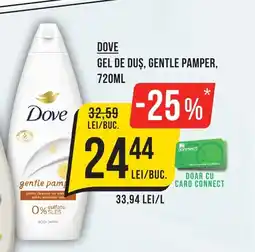 Mega Image DOVE Gel de duş, gentle pamper Ofertă