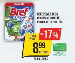 Mega Image BREF Power Aktiv Odorizant toaletă power aktiv pine Ofertă