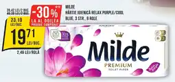 Mega Image MILDE Hârtie igienică Ofertă