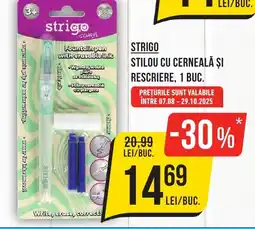Mega Image STRIGO Stilou cu cerneală şi rescriere Ofertă