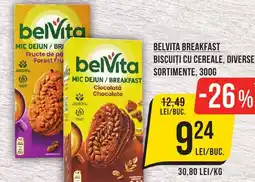Mega Image BELVITA Breakfast Biscuiți cu cereale Ofertă