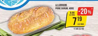 Mega Image La Lorraine Pâine durum Ofertă