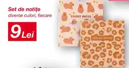 Kik Set de notițe Ofertă