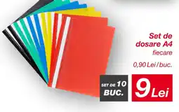 Kik Set de dosare A4 Ofertă