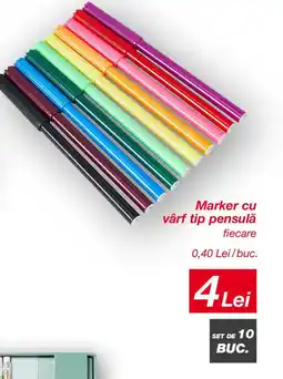Kik Marker cu vârf tip pensulǎ Ofertă