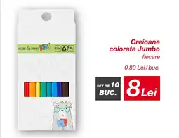 Kik Creioane colorate Jumbo Ofertă