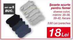 Kik Şosete scurte pentru femei Ofertă