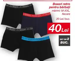 Kik Boxeri retro pentru bărbați Ofertă