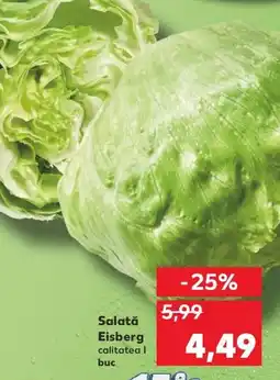 Kaufland Salată Eisberg Ofertă