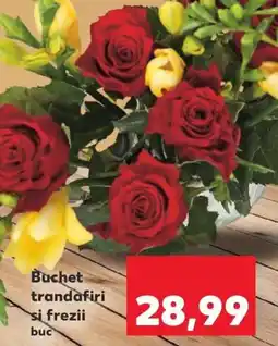 Kaufland Buchet trandafiri si frezii Ofertă