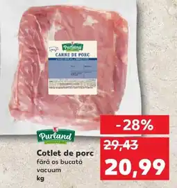 Kaufland Cotlet de porc Ofertă