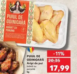 Kaufland PUIUL DE ODINIOARĂ Aripi de pui Ofertă