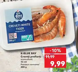 Kaufland K-BLUE BAY Creveţi prefierţi Ofertă