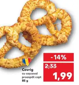 Kaufland Covrig cu caşcaval proaspăt copt Ofertă