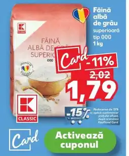 Kaufland Făină albă de grâu Ofertă