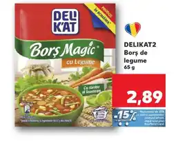 Kaufland DELIKAT2 Borş de legume Ofertă