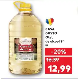 Kaufland CASA GUSTO Oțet de alcool 9° Ofertă