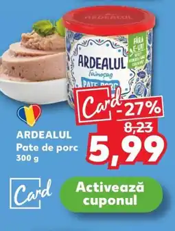 Kaufland ARDEALUL Pate de porc Ofertă