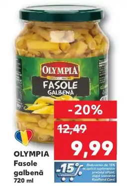 Kaufland OLYMPIA Fasole galbenă Ofertă