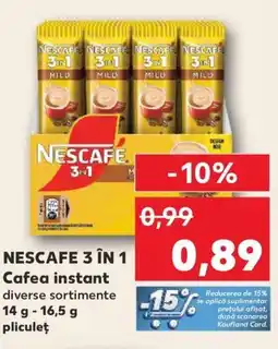 Kaufland NESCAFE 3 ÎN 1 Cafea instant Ofertă
