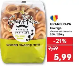 Kaufland GRAND PAPA Covrigei Ofertă