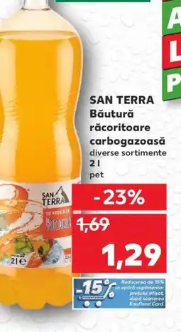 Kaufland SAN TERRA Băutură răcoritoare carbogazoasă Ofertă