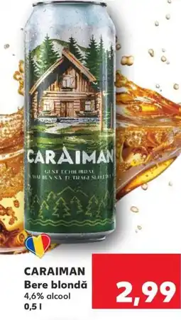 Kaufland CARAIMAN Bere blondă Ofertă