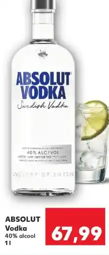 Kaufland ABSOLUT Vodka Ofertă