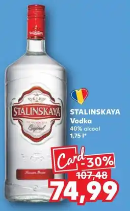 Kaufland STALINSKAYA Vodka Ofertă