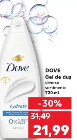 Kaufland DOVE Gel de duş Ofertă