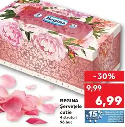 Kaufland REGINA Şerveţele cutie Ofertă