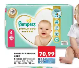 Kaufland PAMPERS PREMIUM CARE Scutece pentru copii Ofertă