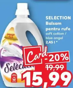 Kaufland SELECTION Balsam pentru rufe Ofertă