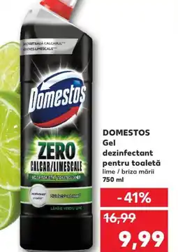 Kaufland DOMESTOS Gel dezinfectant pentru toaletă Ofertă
