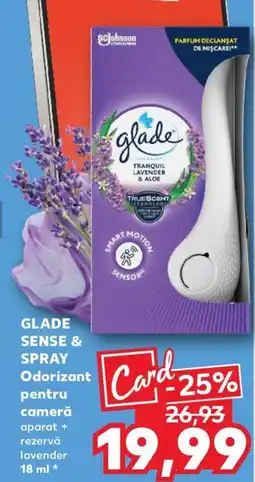 Kaufland GLADE SENSE & SPRAY Odorizant pentru cameră Ofertă