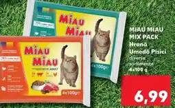 Kaufland MIAU MIAU MIX PACK Hrană Umeda Pisici Ofertă