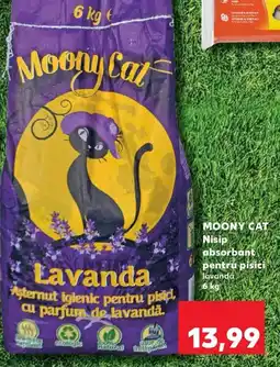 Kaufland MOONY CAT Nisip absorbant pentru pisici Ofertă