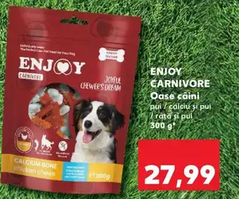 Kaufland ENJOY CARNIVORE Oase câini Ofertă
