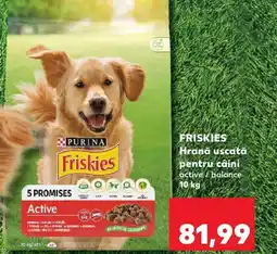 Kaufland FRISKIES Hrană uscată pentru câini Ofertă