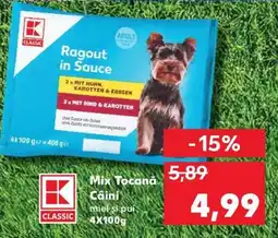 Kaufland Mix Tocană Câini miel şi pui Ofertă