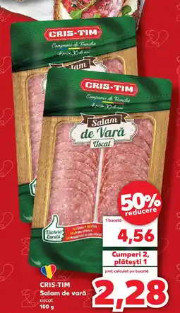 Kaufland CRIS TIM Salam de vară Ofertă