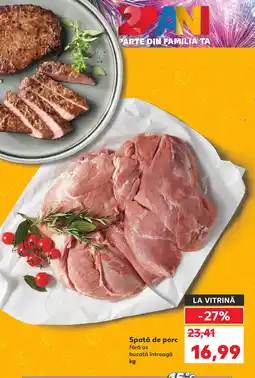 Kaufland Spată de porc Ofertă