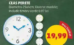 Penny Ceas perete Ofertă